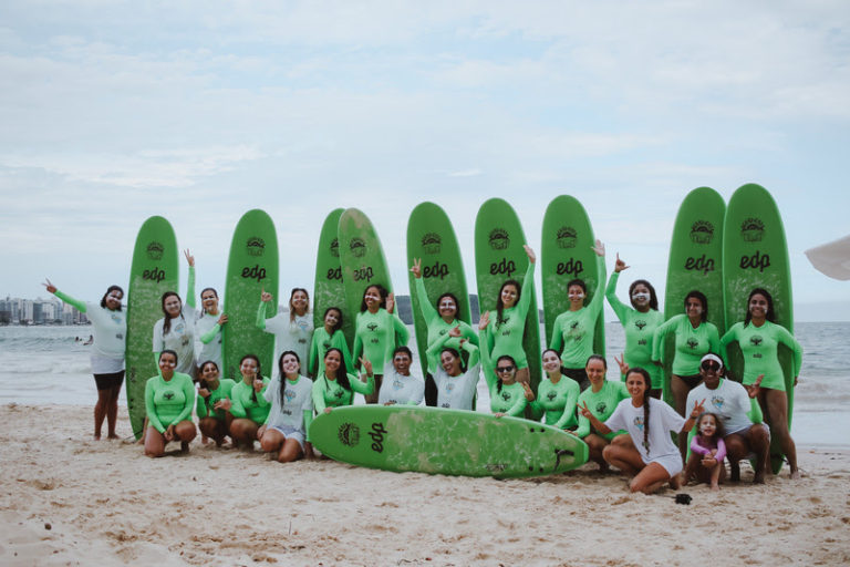Surfe para mulheres em Guarapari