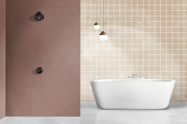 Banheiras com revestimento de azulejos: toque artesanal para seu espaço de banho